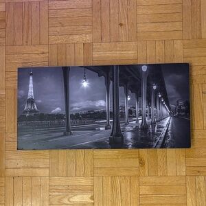 Black and White Paris Photo Art